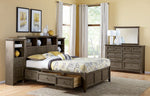 McKenzie Bookcase Headboard Piers