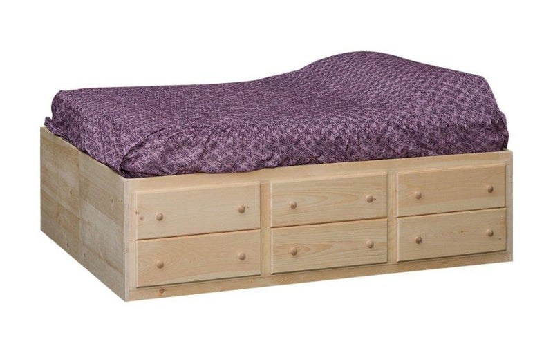 Amish XL Storage Beds