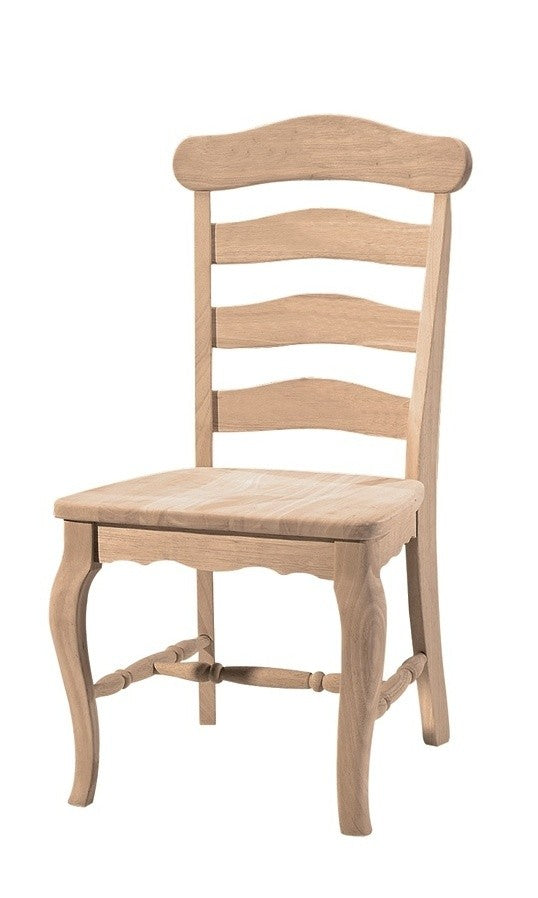 Country French Ladderback Side Chairs